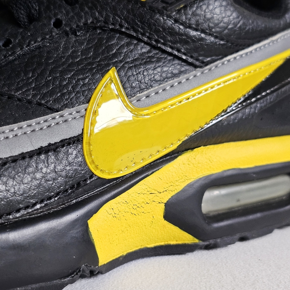 Rare 2008 Nike Air Max Classic Bw Black and Yellow Sneakers 309210-071 Men Sz 9 - Picture 9 of 16